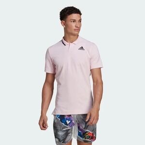 Adidas US Series Freelift Performance Polo Shirt in Pink Men‎ 2XL Slim Fit NWOT